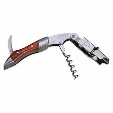 descorchador con tirabuzón o de dos tiempos