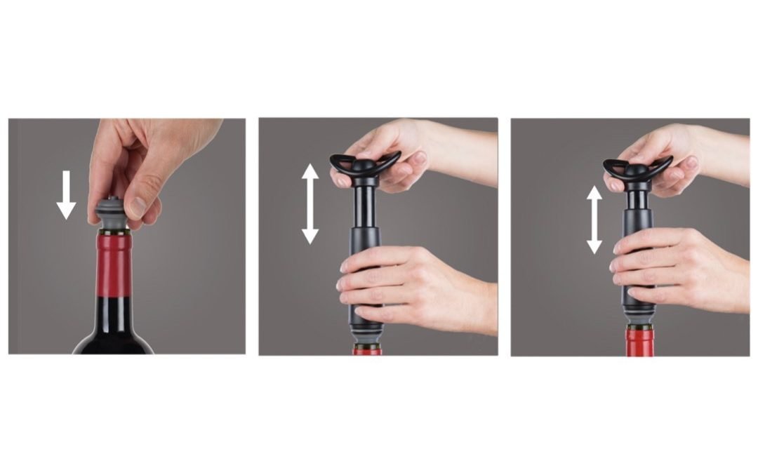 modo de empleo de la bomba de vacío para vino